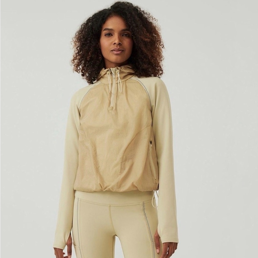 Outdoor Voices FrostKnit Hoodie and Flare Pants Set in Mojave Size Small